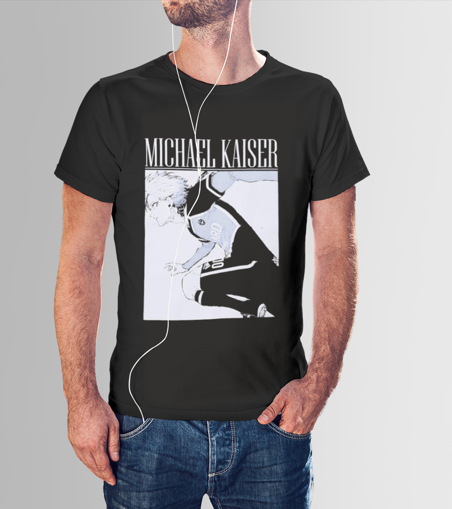 Michael Kaiser Blue Lock Anime Soccer Player T-Shirt