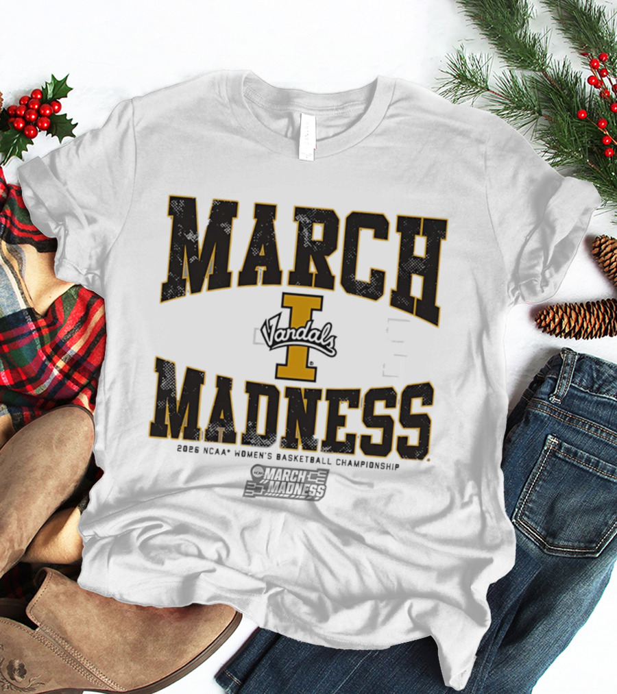 Idaho Vandals 2026 NCAA Women's Basketball March Madness T-Shirt