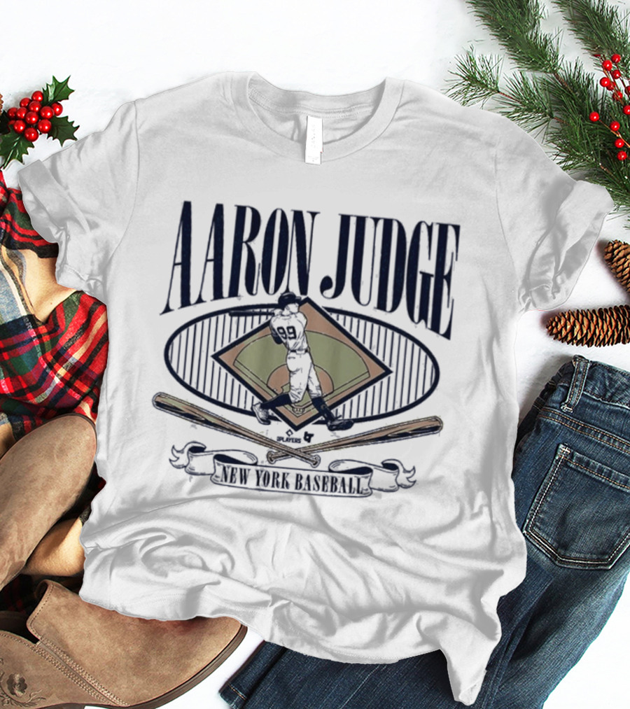 Aaron Judge New York Baseball Diamond Standouts Iconic Sports Legend T-Shirt