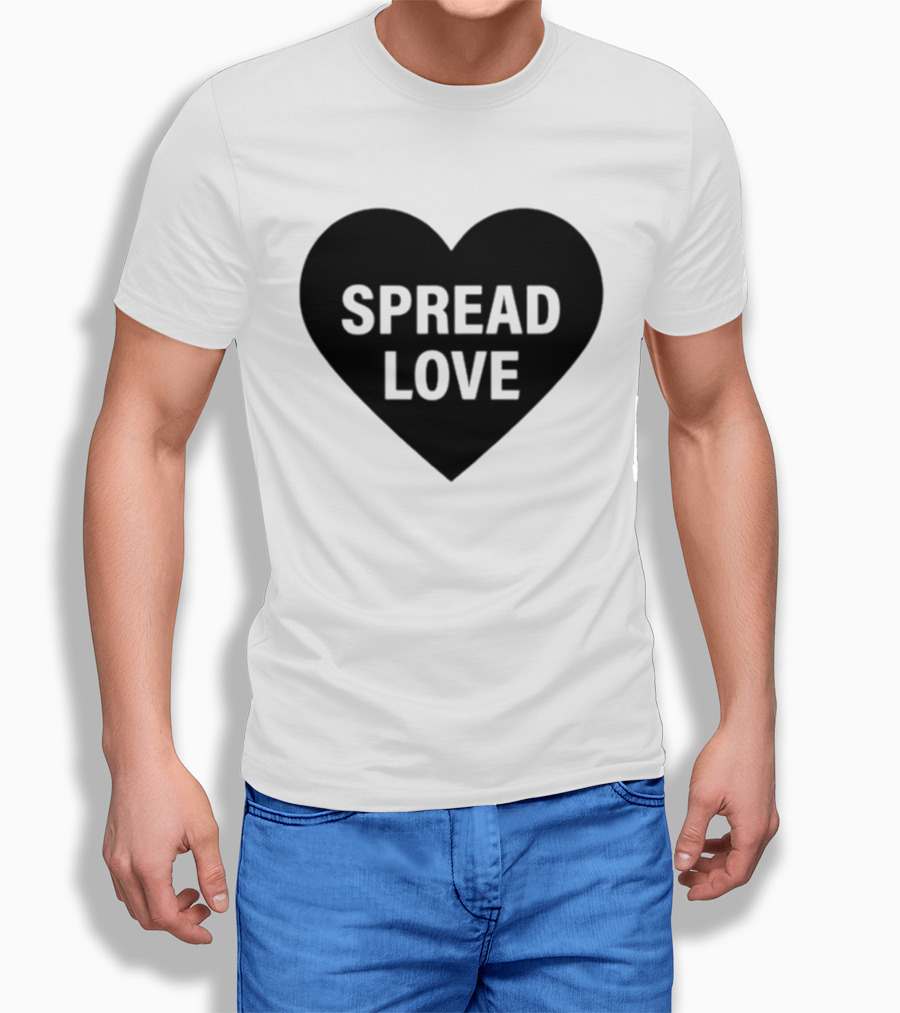 Pizza Movie Jack Martin Spread Love Heart T-Shirt