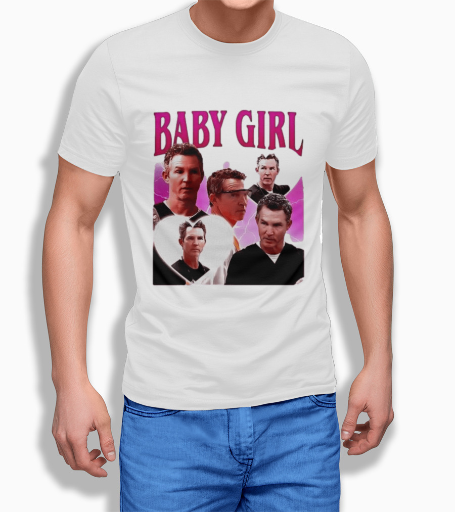 BABY GIRL Dr. Jack Abbot Collage Fashion Trend T-Shirt
