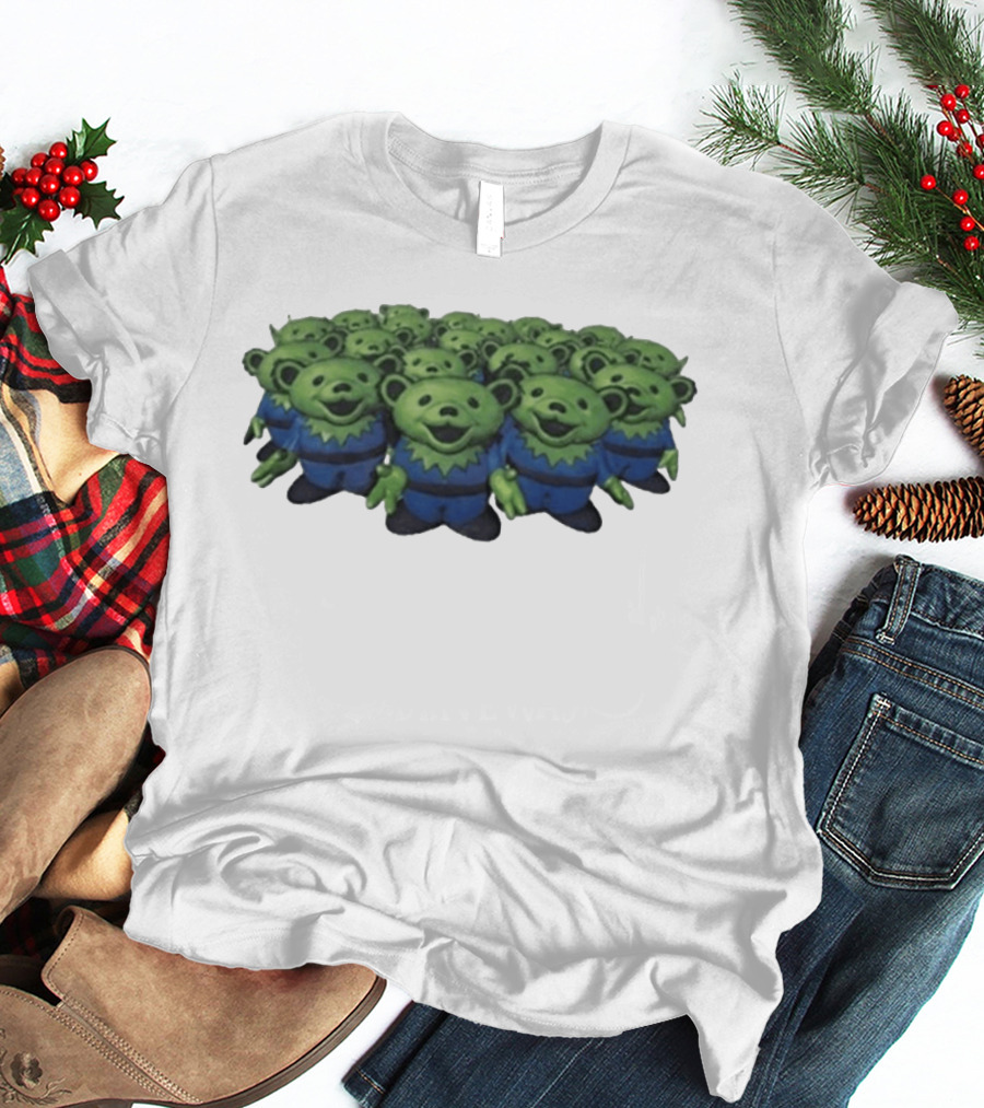 Grateful Animation Studios Alien Bear Characters T-Shirt