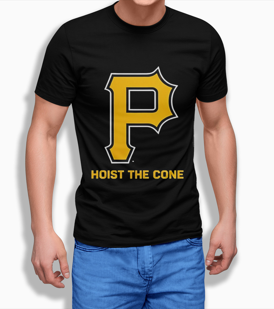 Pittsburgh P Hoist The Cone T-Shirt