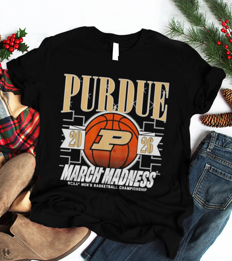 Purdue 2026 March Madness NCAA Men's Basketball Championship T-Shirt