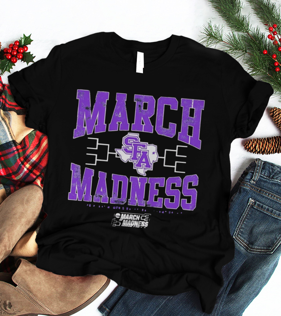 Stephen F Austin Ladyjacks SFA Texas March Madness 2026 T-Shirt
