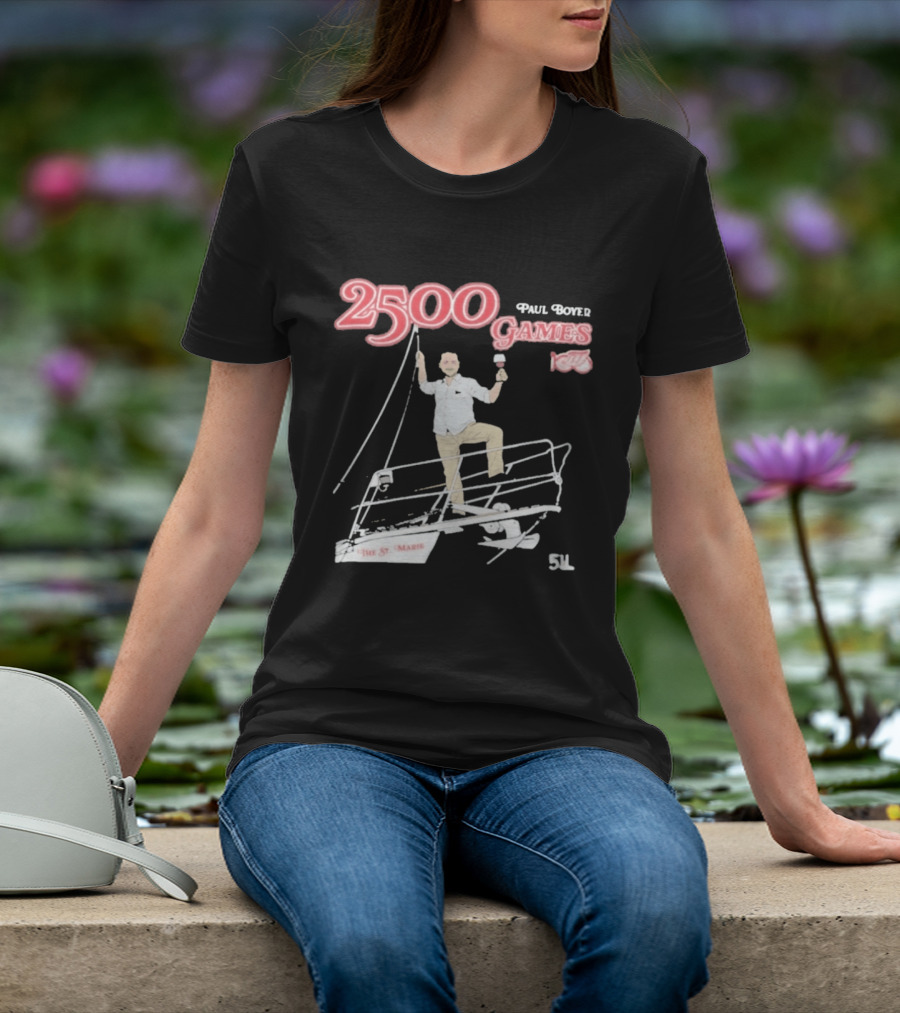2500 Games Paul Boyer The St. Marie T-Shirt