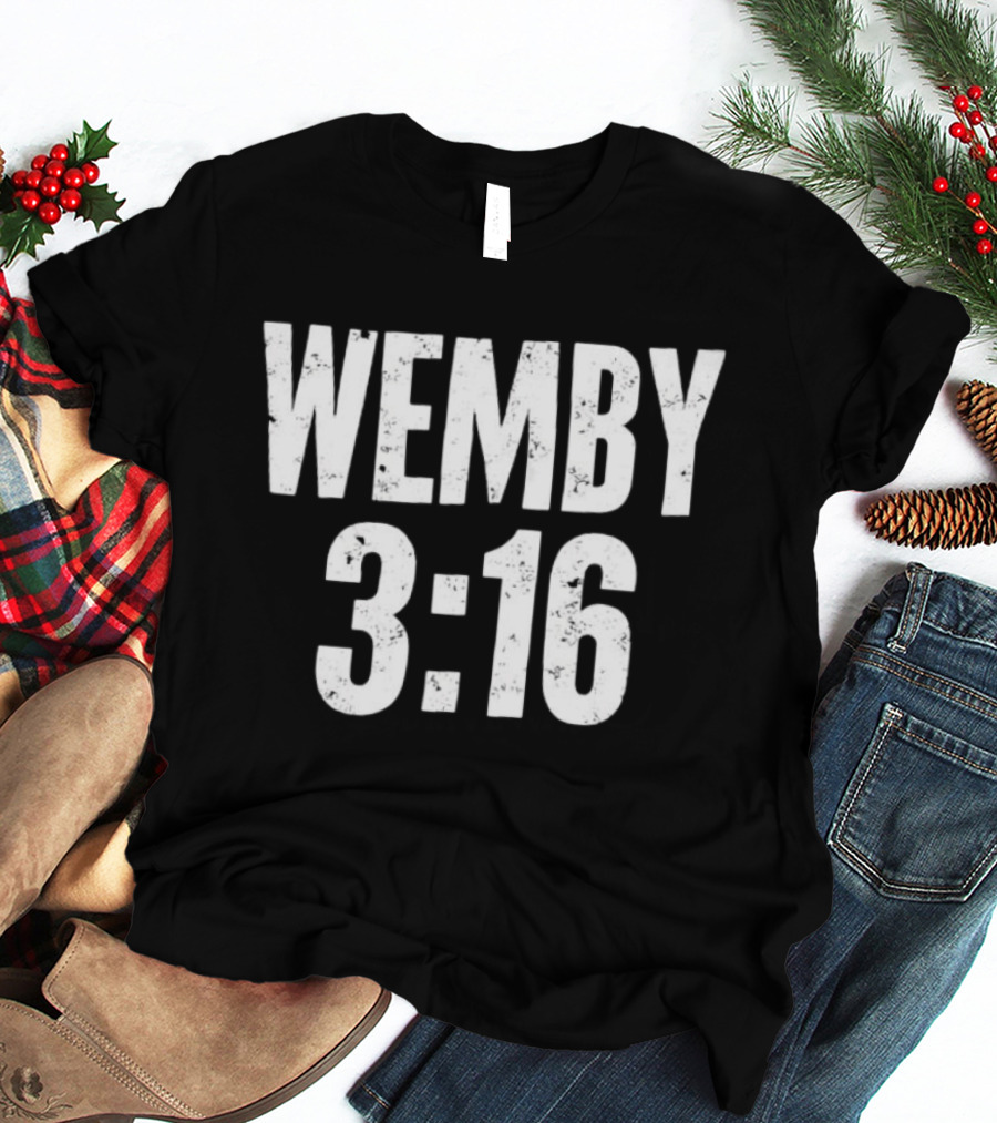 Victor Wembanyama Wemby 3 16 T-Shirt