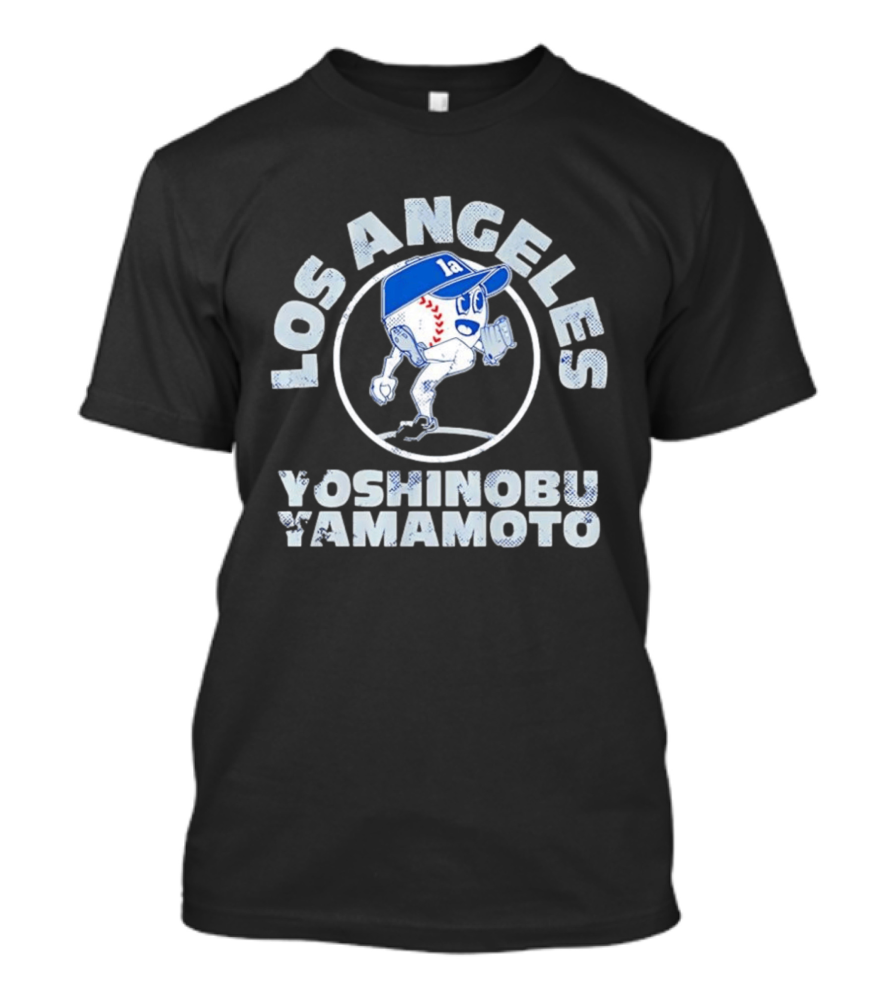 Los Angeles Dodgers Yoshinobu Yamamoto MLB Baseball Buddies T-Shirt