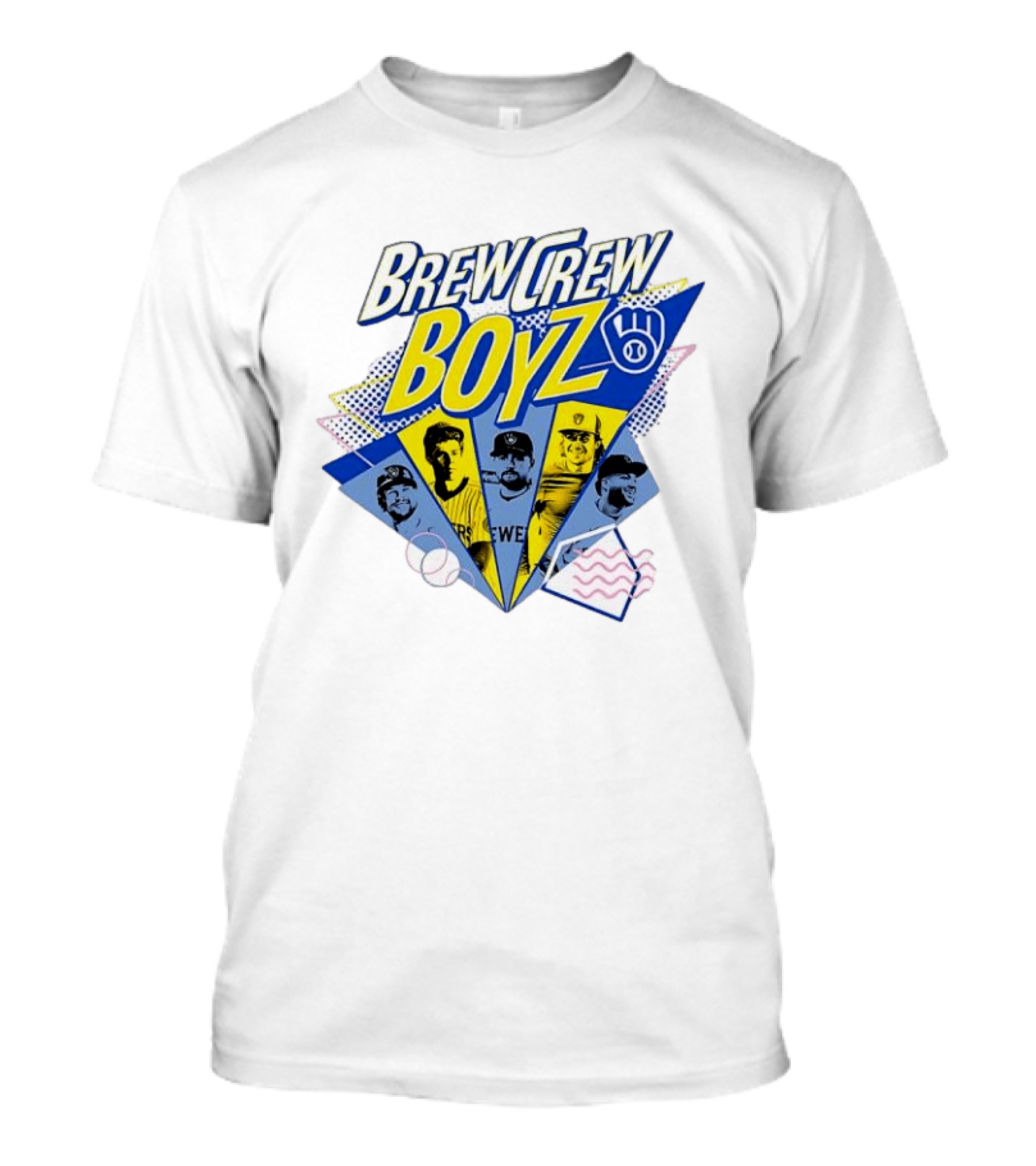Brew Crew Boyz 2026 Brewers Night Baseball Icons Celebration T-Shirt