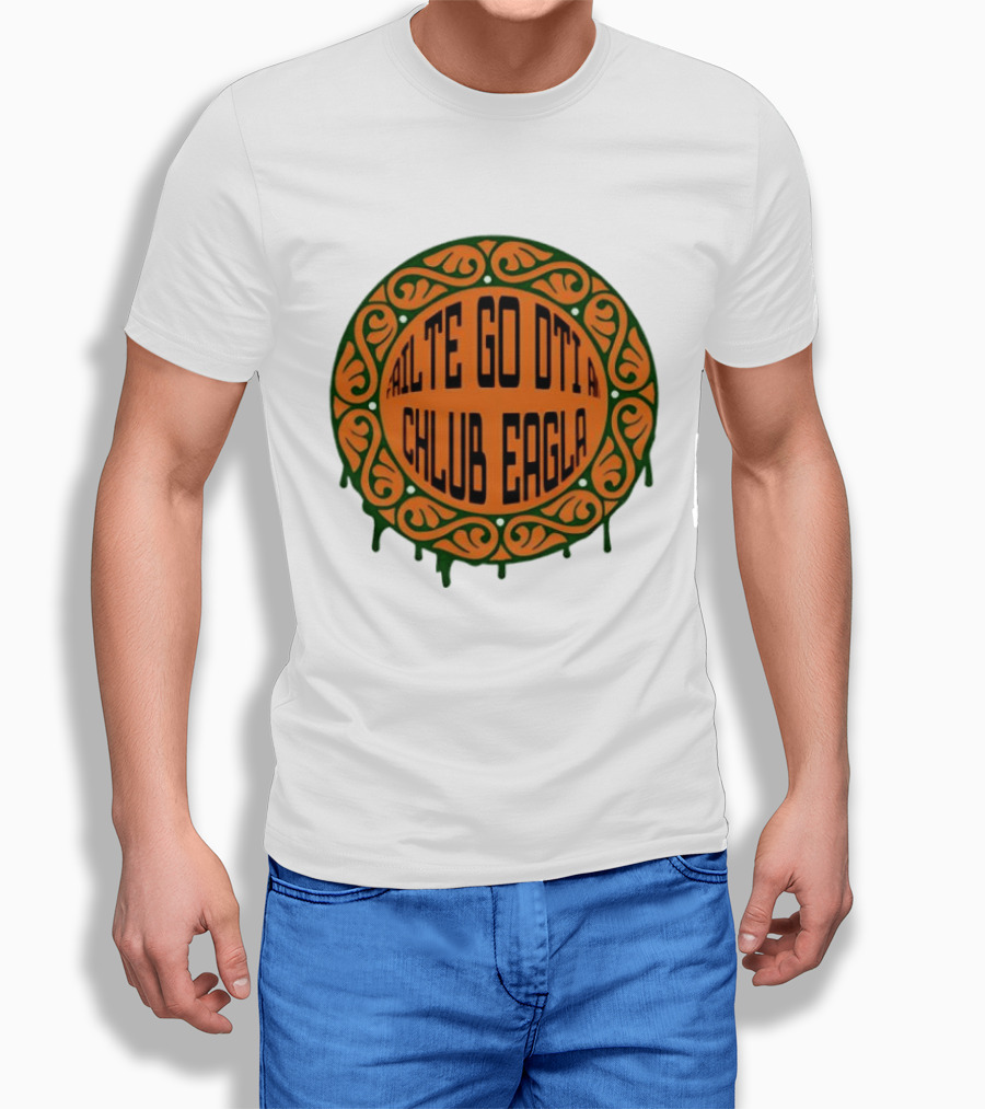 Failte Go Dti An Chlub Eagla Irish Welcome Celtic T-Shirt