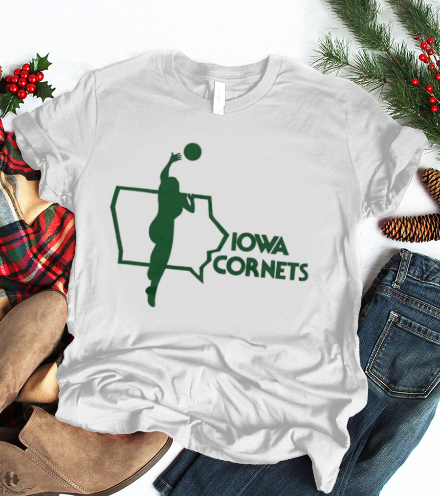 Iowa Cornets WPBL Basketball Team T-Shirt