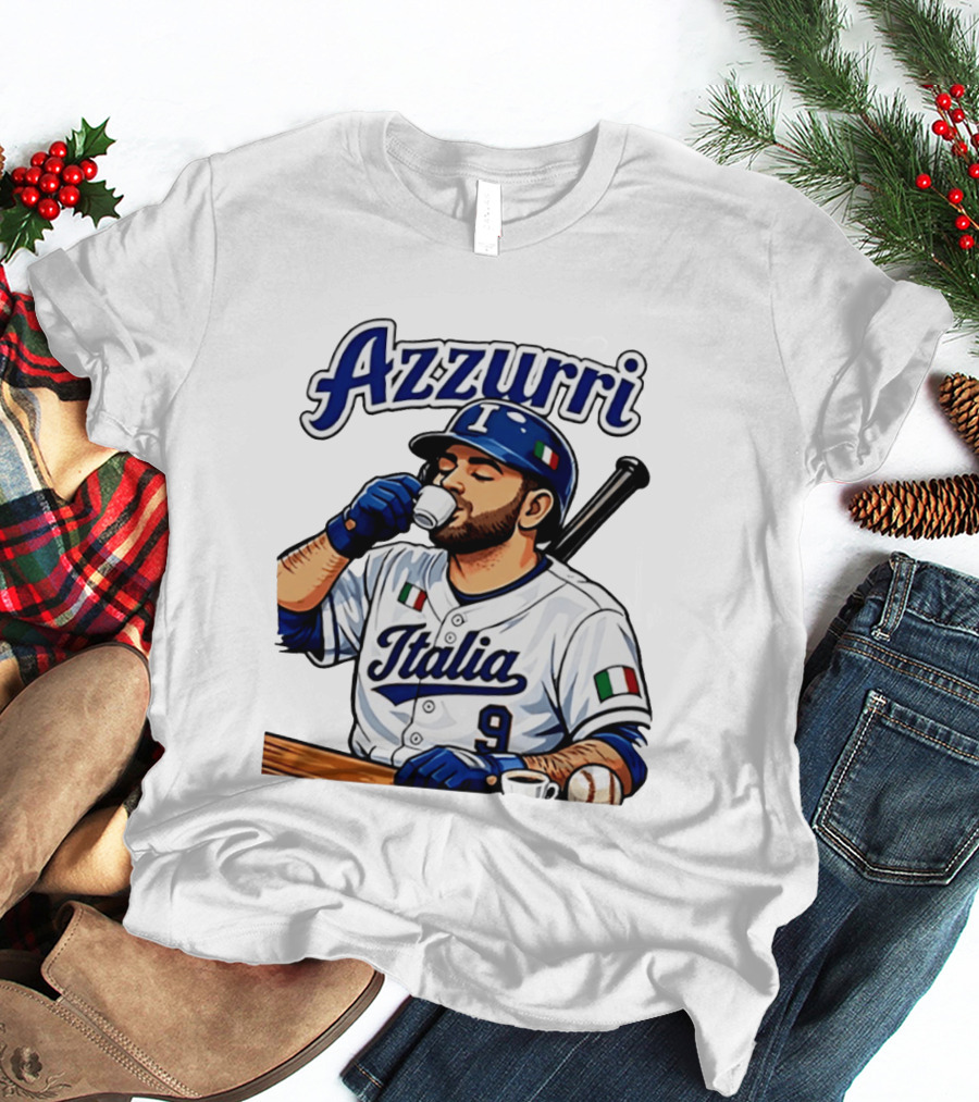 Italia Azzurri WBC Baseball Vinnie Pasquantino 2026 T-Shirt