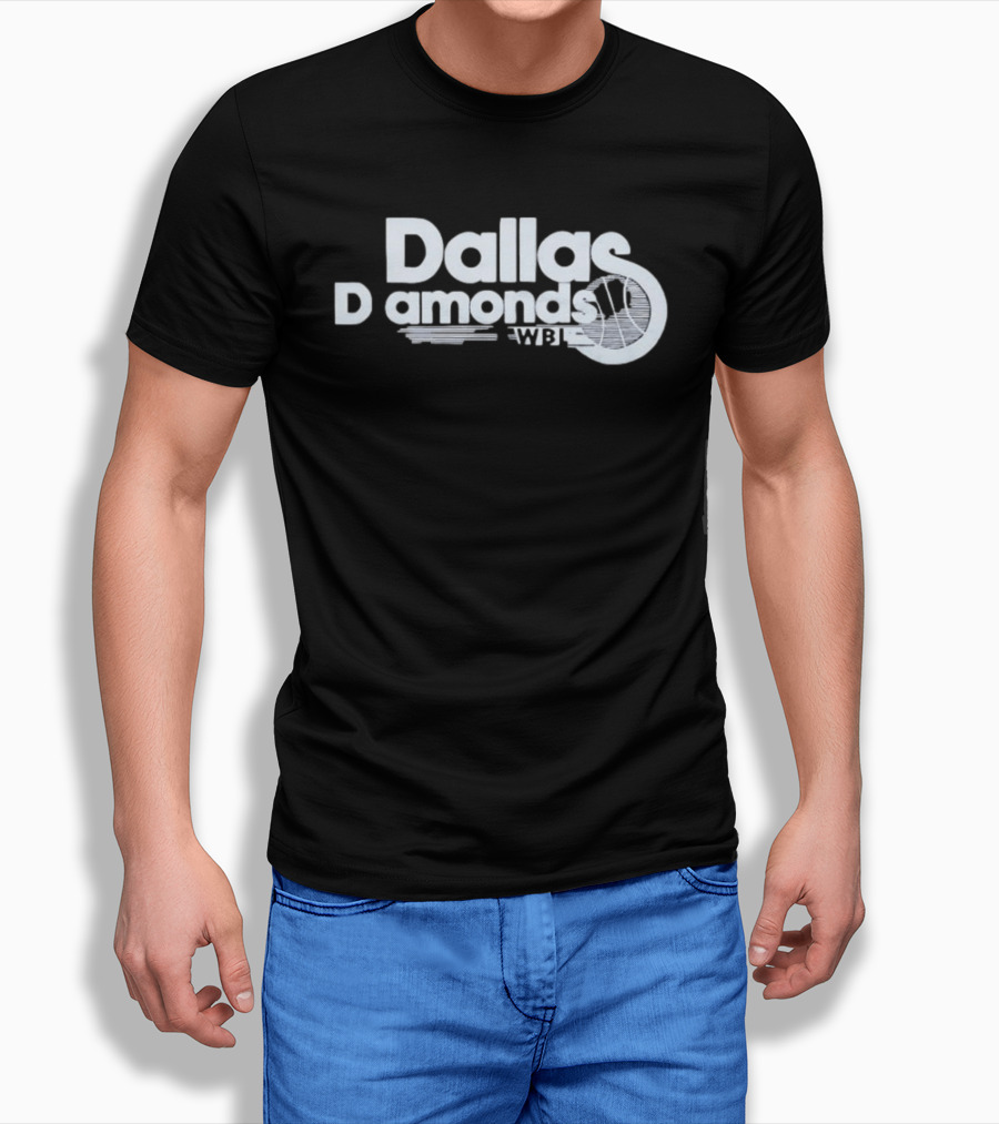 Dallas Diamonds Basketball Team WPBL 1978 T-Shirt