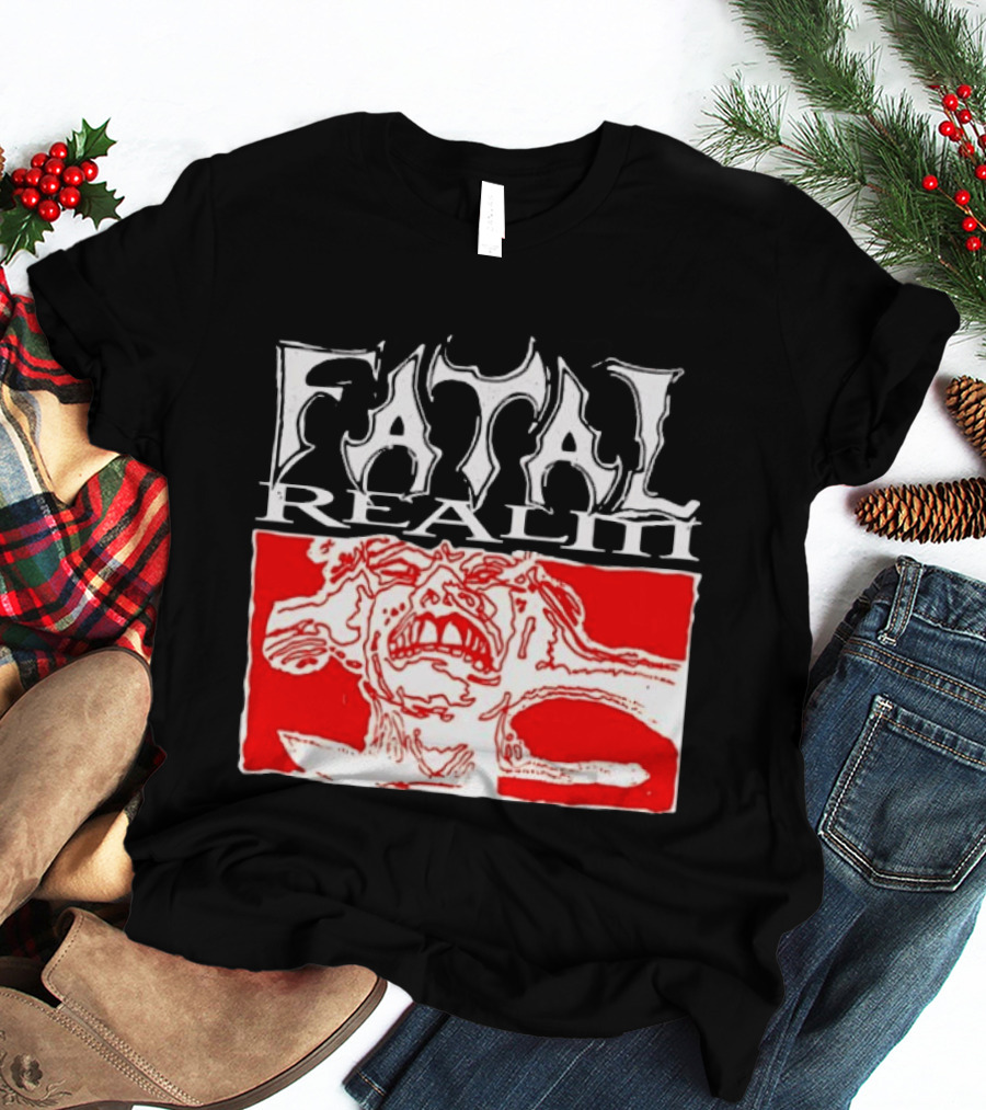 Fatal Reality Horror Scream T-Shirt