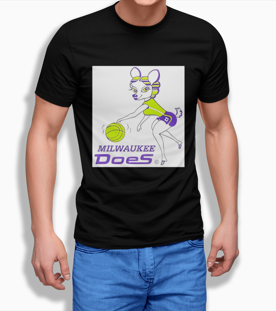 Milwaukee Does WPBL Vintage Basketball T-Shirt