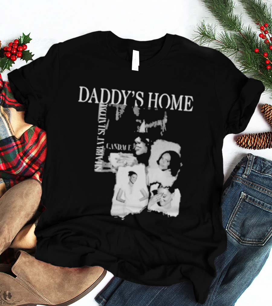 Daddy's Home Shabbat Shalom Family Moments T-Shirt