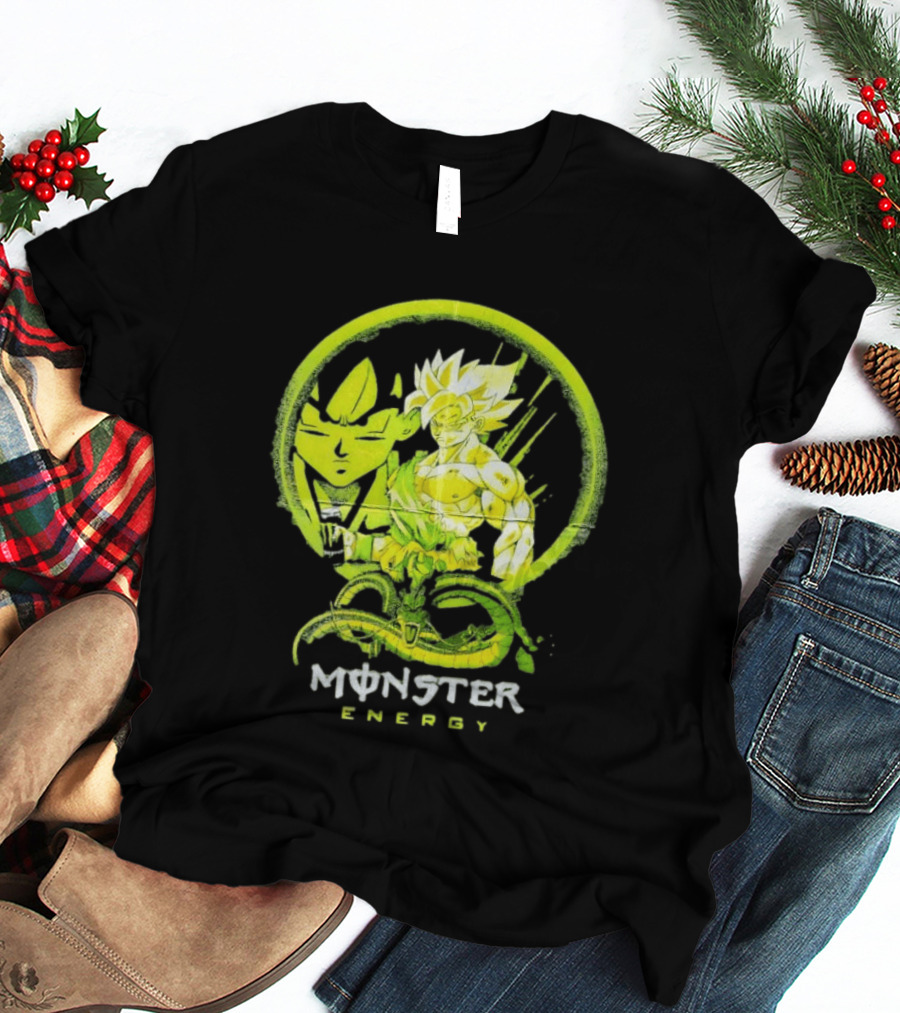 Songoku Dragon Ball Monster Energy Shenron Fusion T-Shirt