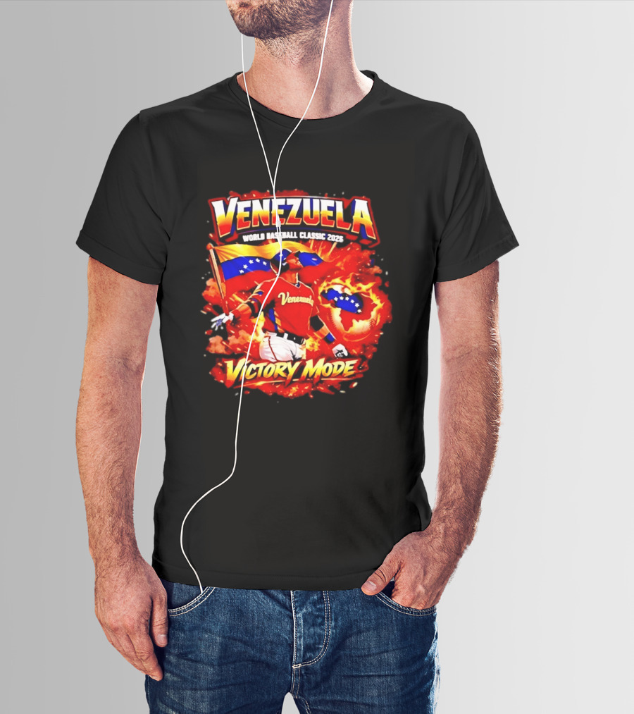 Venezuela World Baseball Classic 2026 Victory Mode T-Shirt