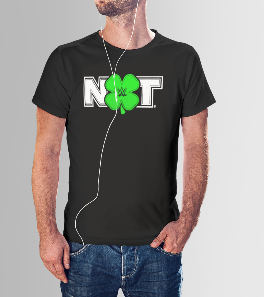St Patrick's Day NXT Shamrock Clover T-Shirt