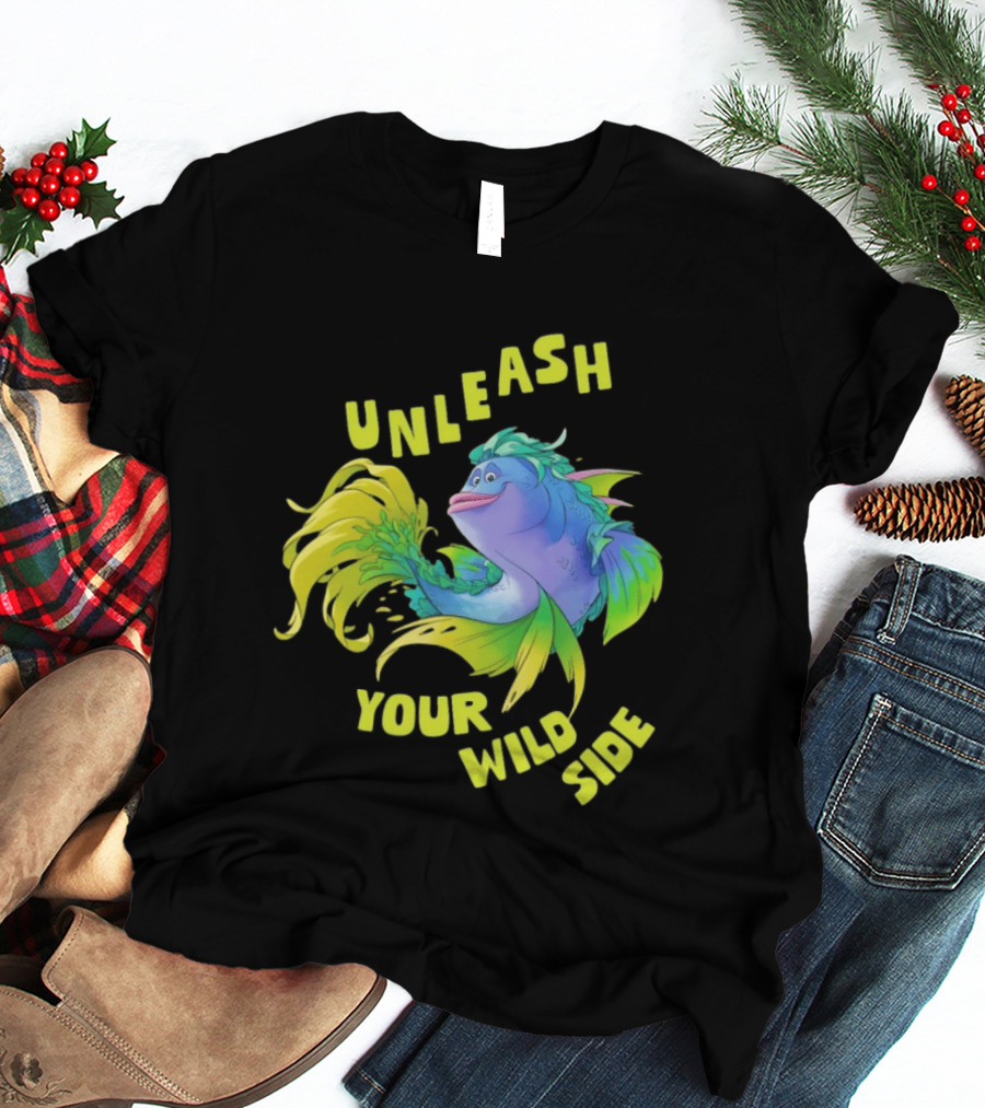 Unleash Your Wild Side Vibrant Fish Adventure T-Shirt