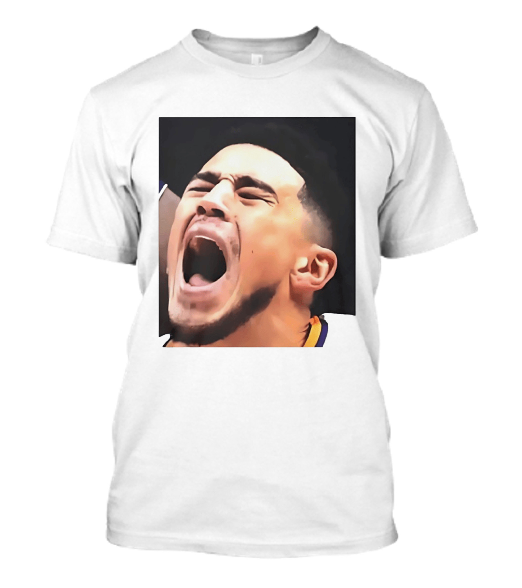 Phoenix Suns Devin Booker Big Face Basketball T-Shirt