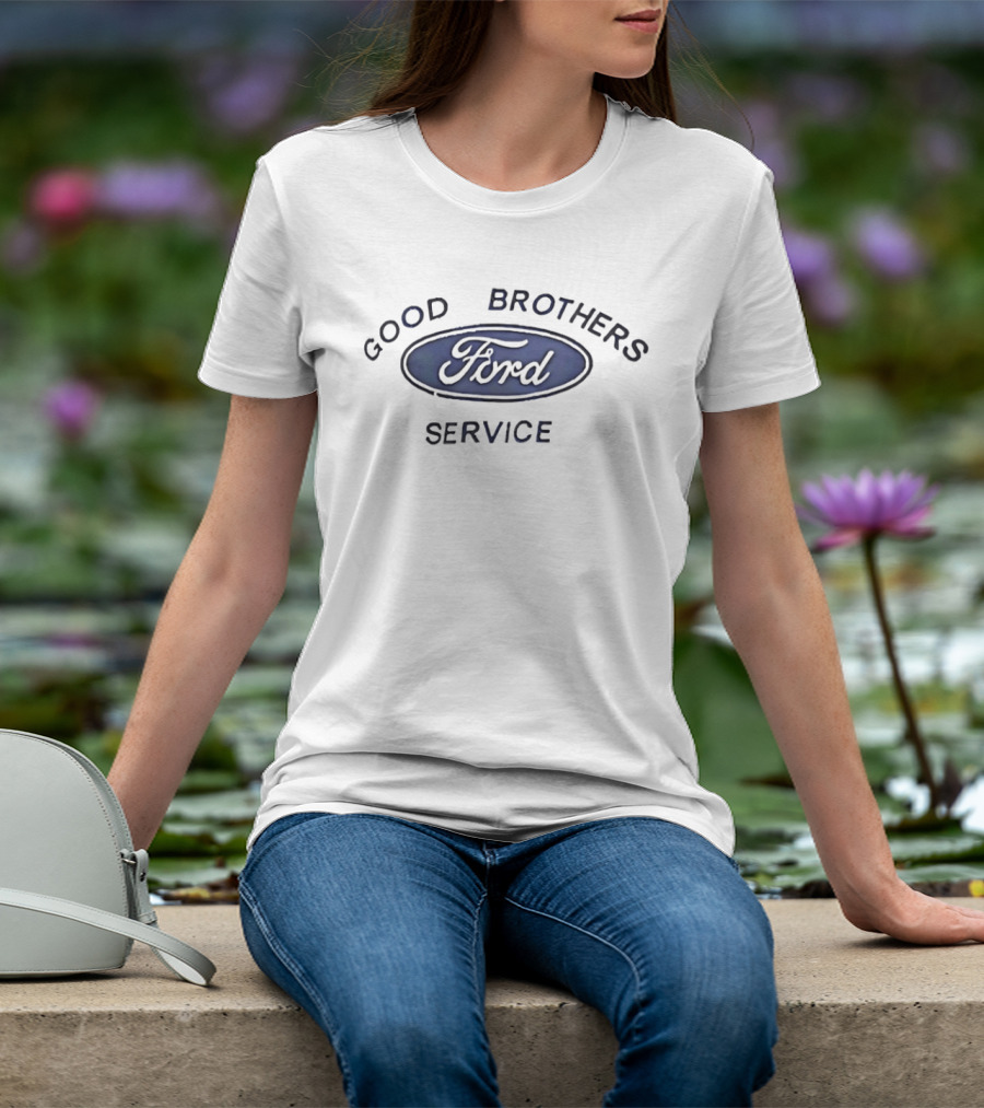 Good Brothers Ford Service Vintage Style Classic Car Repair Enthusiasts T-Shirt