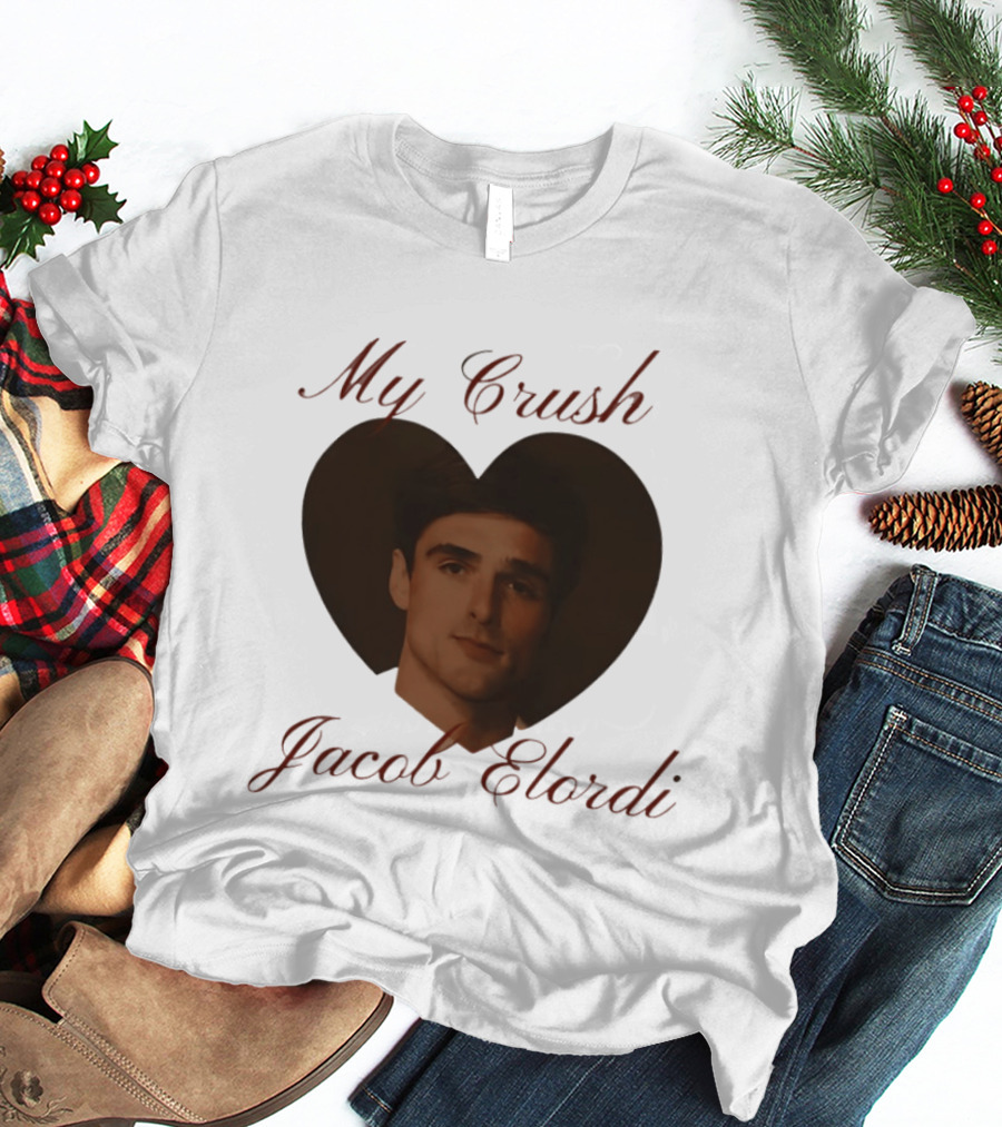 My Crush Jacob Elordi Heart T-Shirt