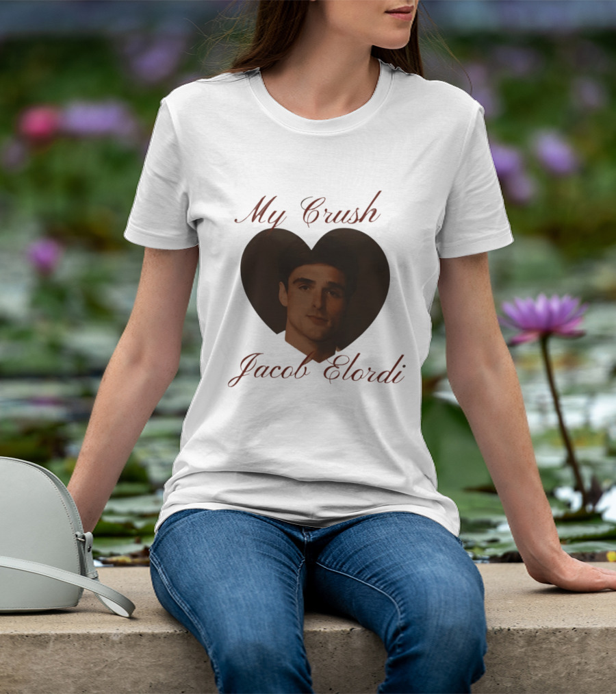 My Crush Jacob Elordi Heart T-Shirt