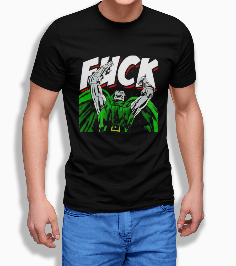 Doctor Doom Fuck Mavel Comics T-Shirt