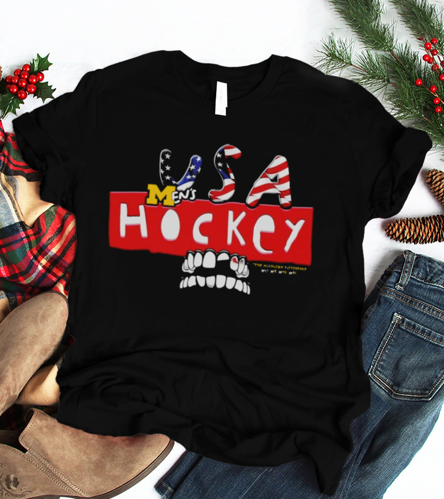 Men's USA Hockey Michigan Difference T-Shirt