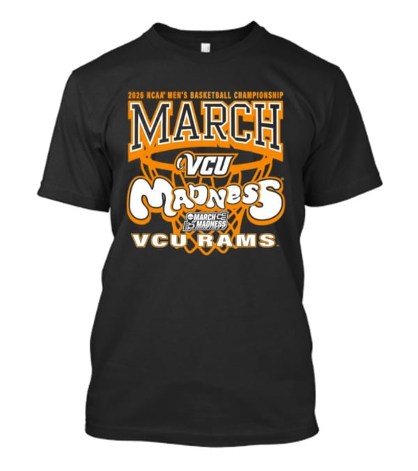 NCAA Basketball Championship 2026 VCU Rams March Madness T-Shirt