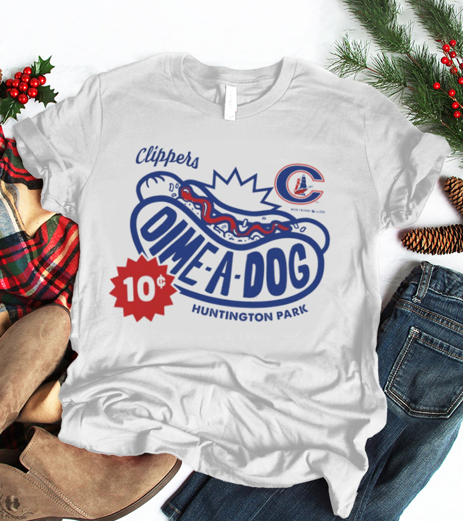 Clippers Dime A Dog 10¢ Huntington Park T-Shirt