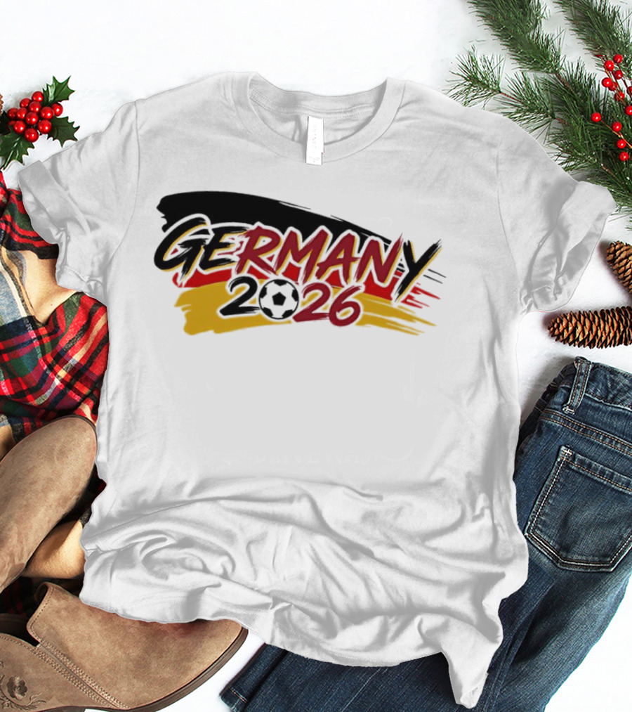 Germany 2026 World Cup Soccer Fan Gear T-Shirt
