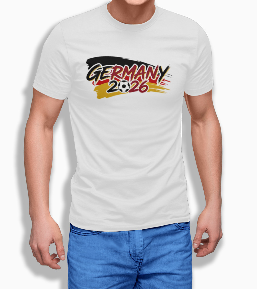 Germany 2026 World Cup Soccer Fan Gear T-Shirt