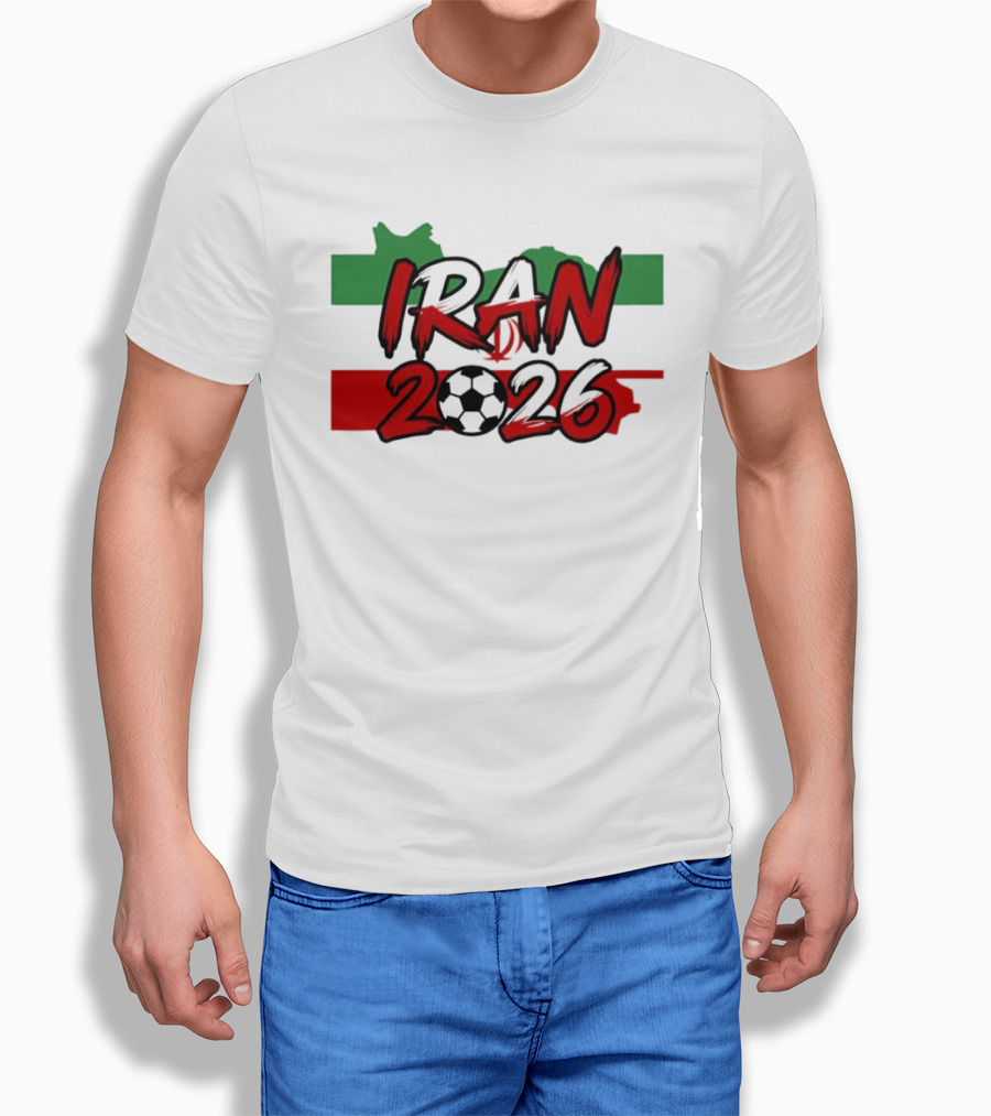 IRAN 2026 World Cup Soccer National Team T-Shirt