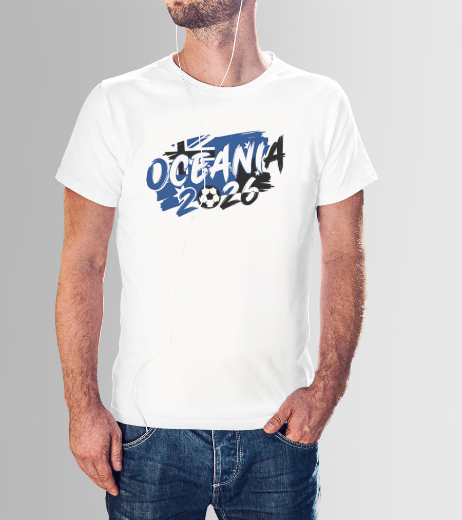 Oceania 2026 Soccer Championship Flag Football T-Shirt