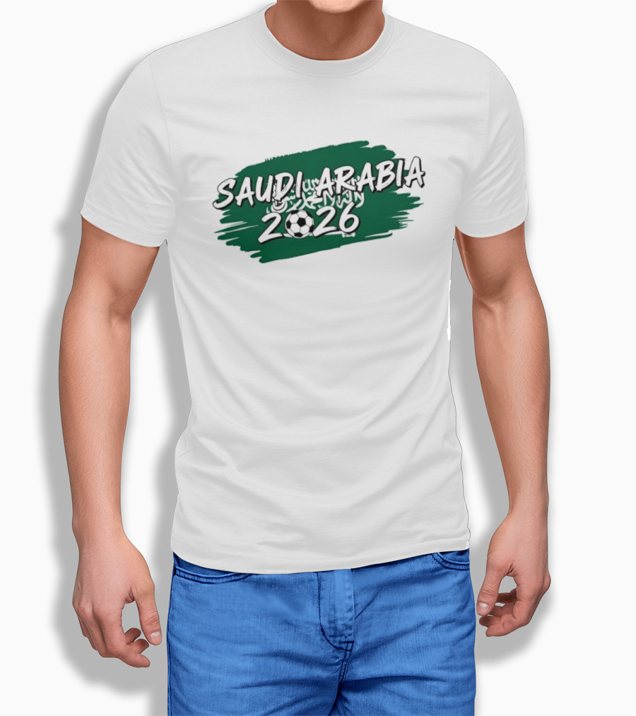 Saudi Arabia 2026 Soccerball T-Shirt
