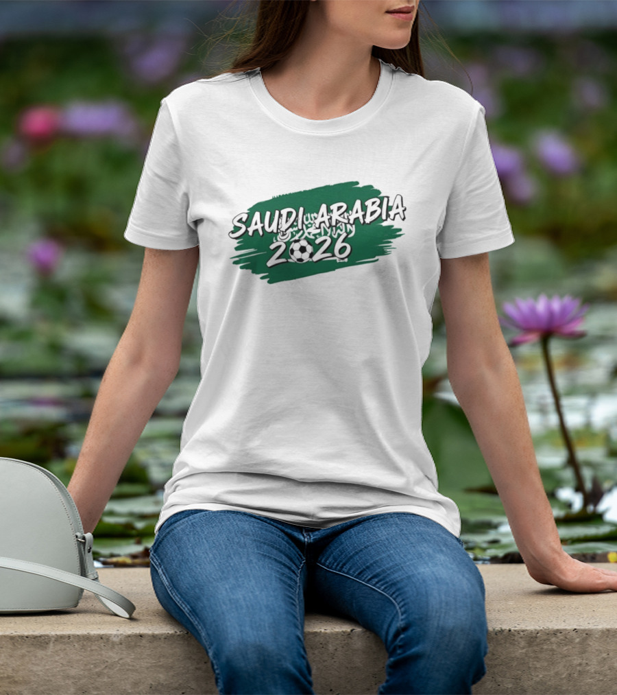 Saudi Arabia 2026 Soccerball T-Shirt