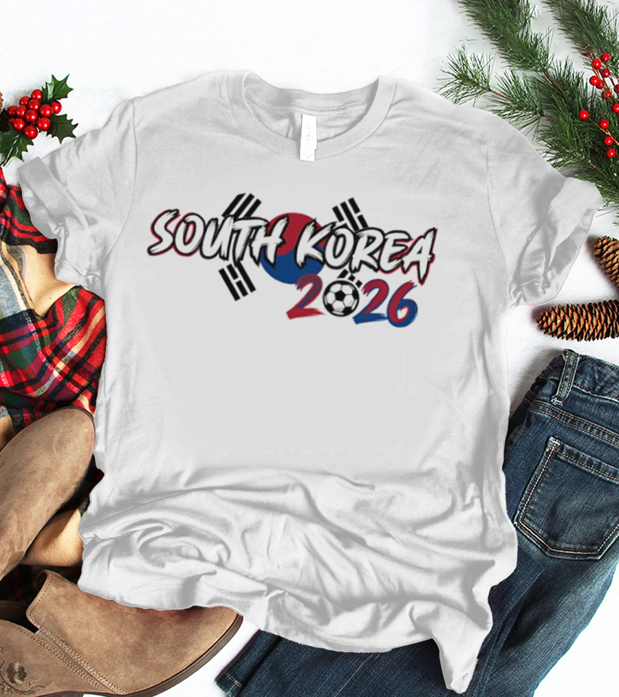 South Korea 2026 World Cup Soccer Team Fan T-Shirt