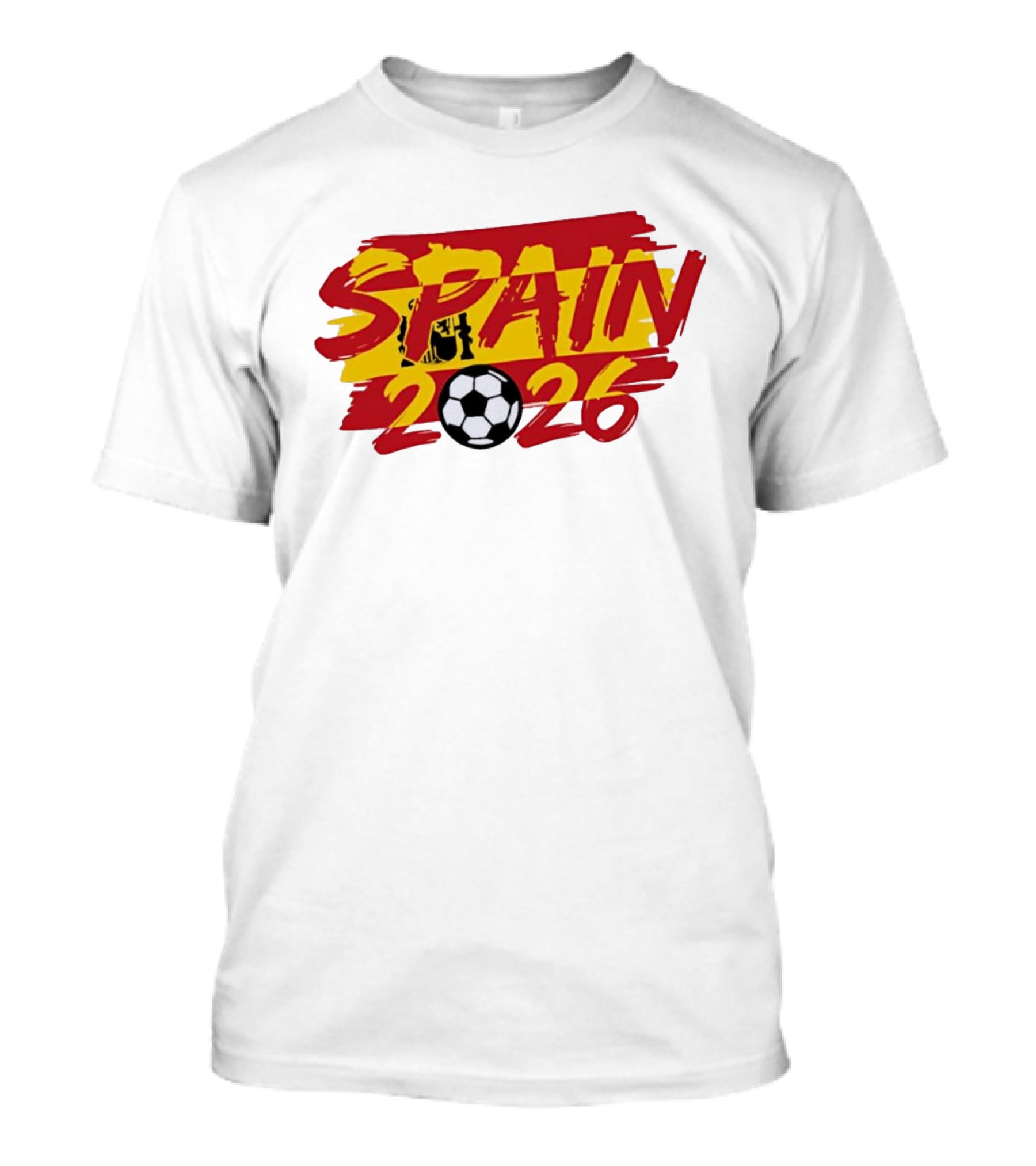 Spain 2026 World Cup Soccer Football Team T-Shirt