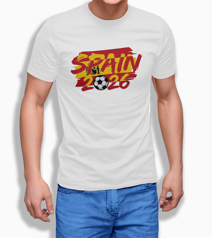Spain 2026 World Cup Soccer Football Team T-Shirt