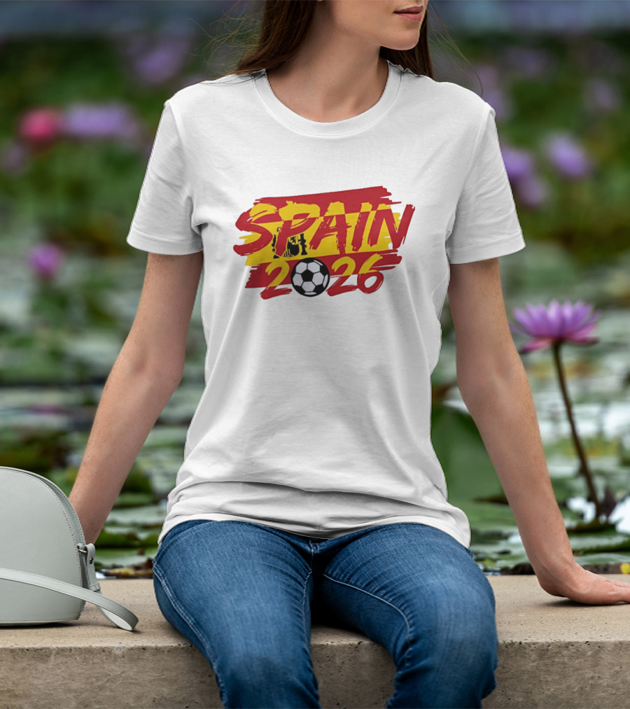 Spain 2026 World Cup Soccer Football Team T-Shirt