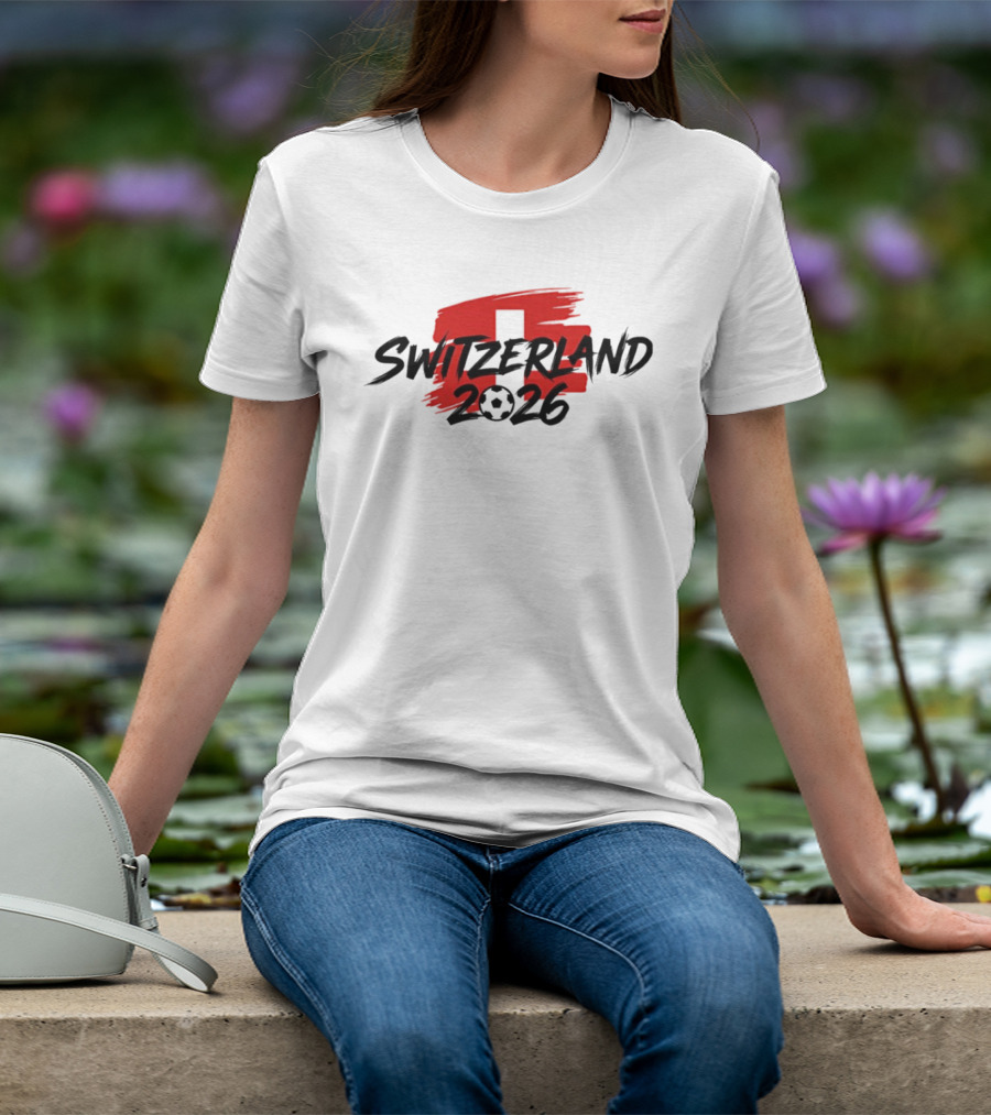 Switzerland 2026 Football World Cup Team Soccer T-Shirt