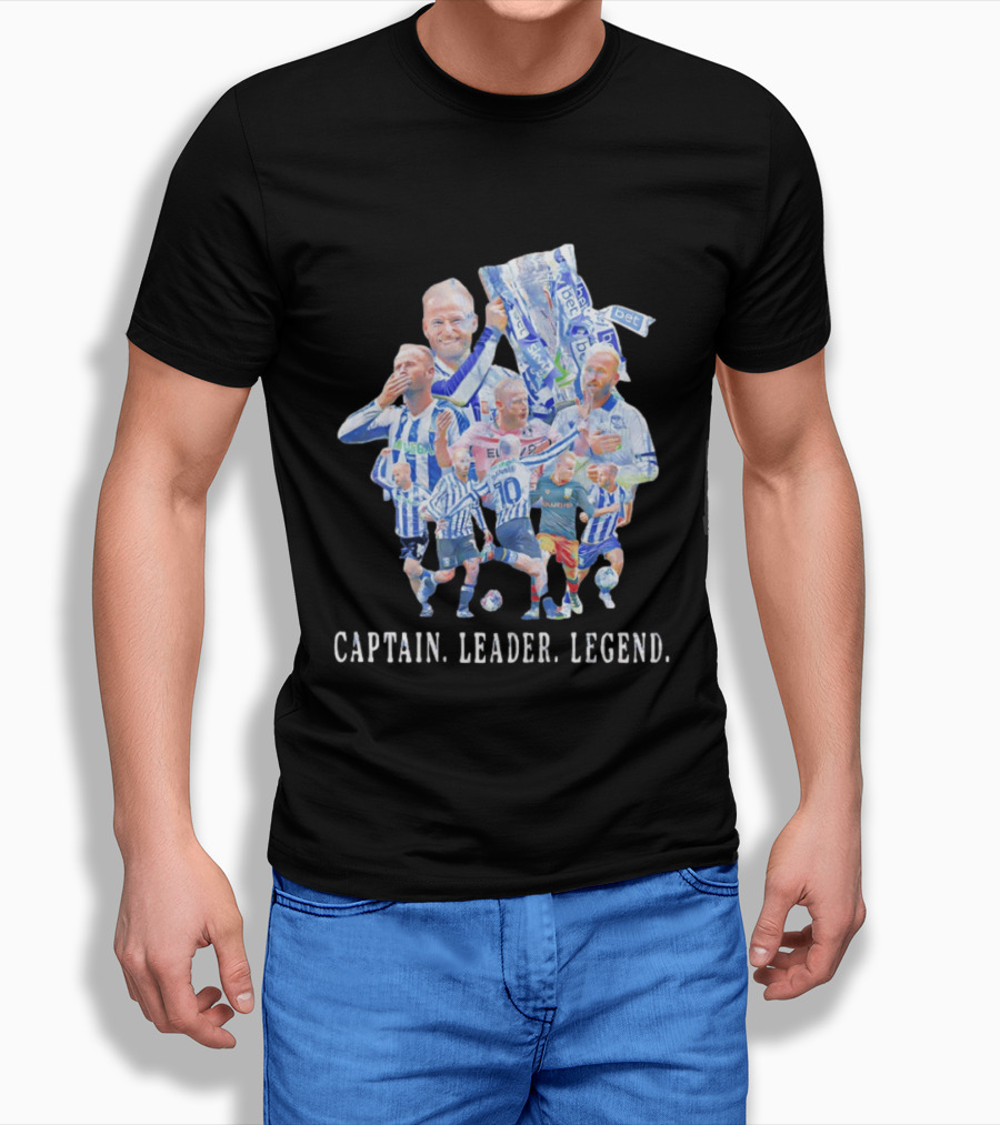 Barry Bannan Captain Leader Legend Football Celebration T-Shirt