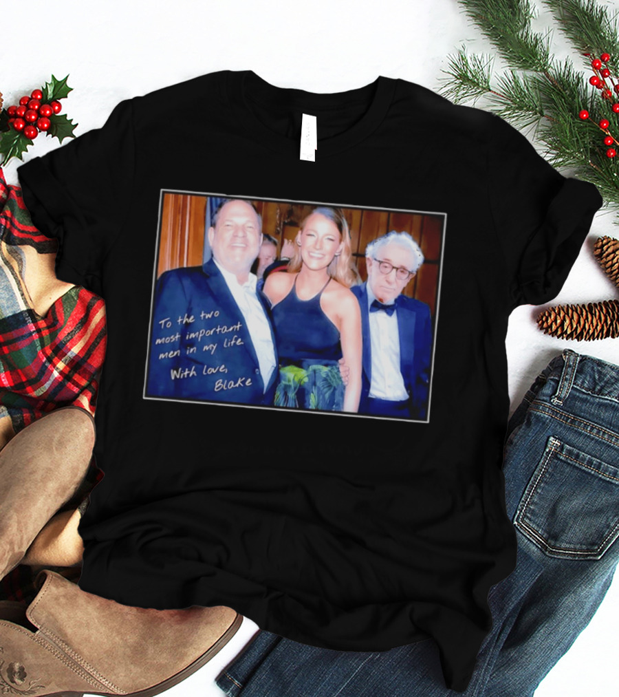 To The Two Most Important Men In My Life With Love Blake T-Shirt
