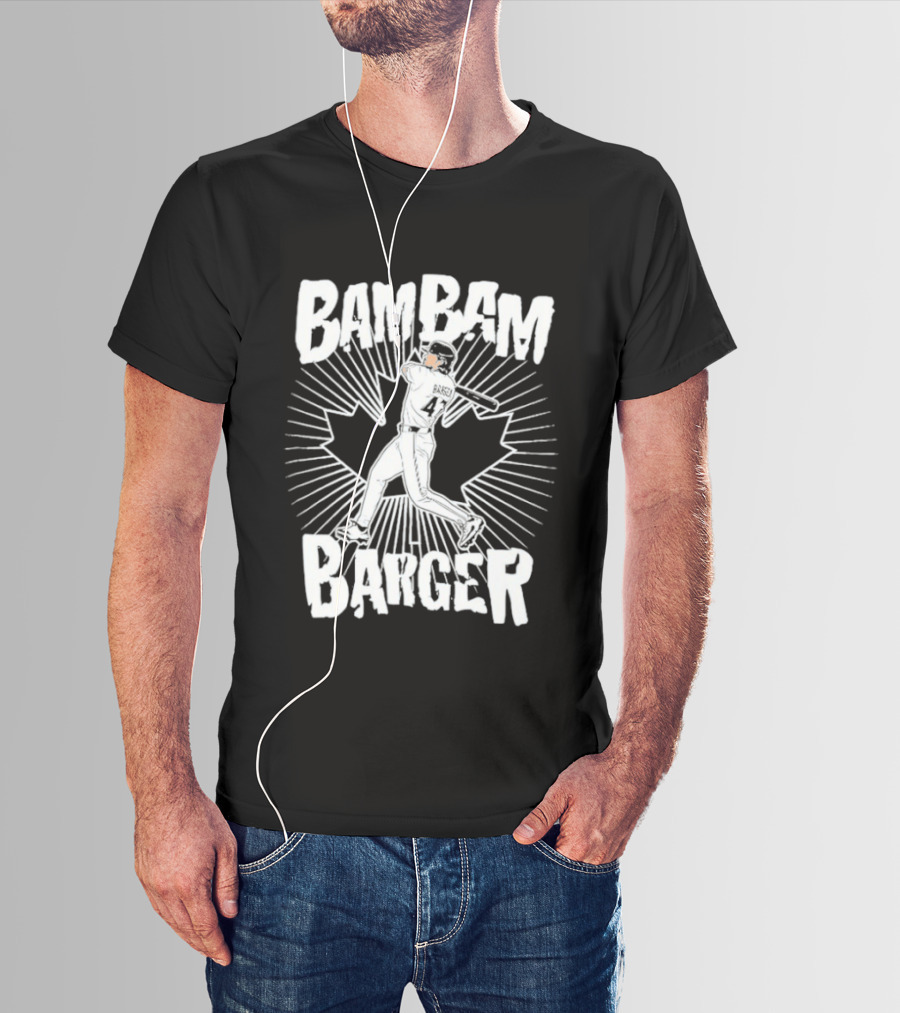 Addison Barger Toronto Blue Jays Bam Bam Barger Canada Baseball Player T-Shirt