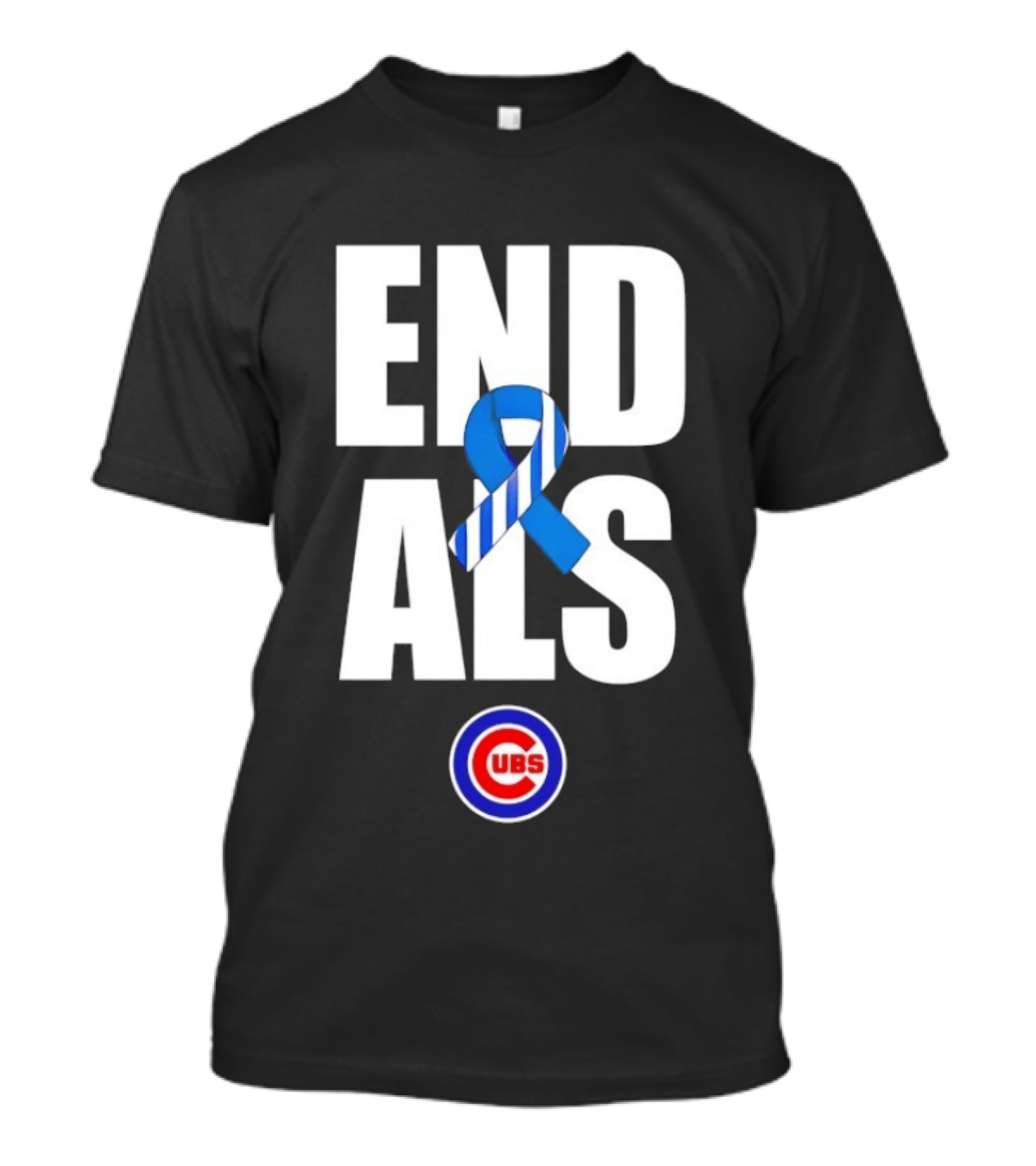 Chicago Cubs End ALS Awareness Support 2026 T-Shirt
