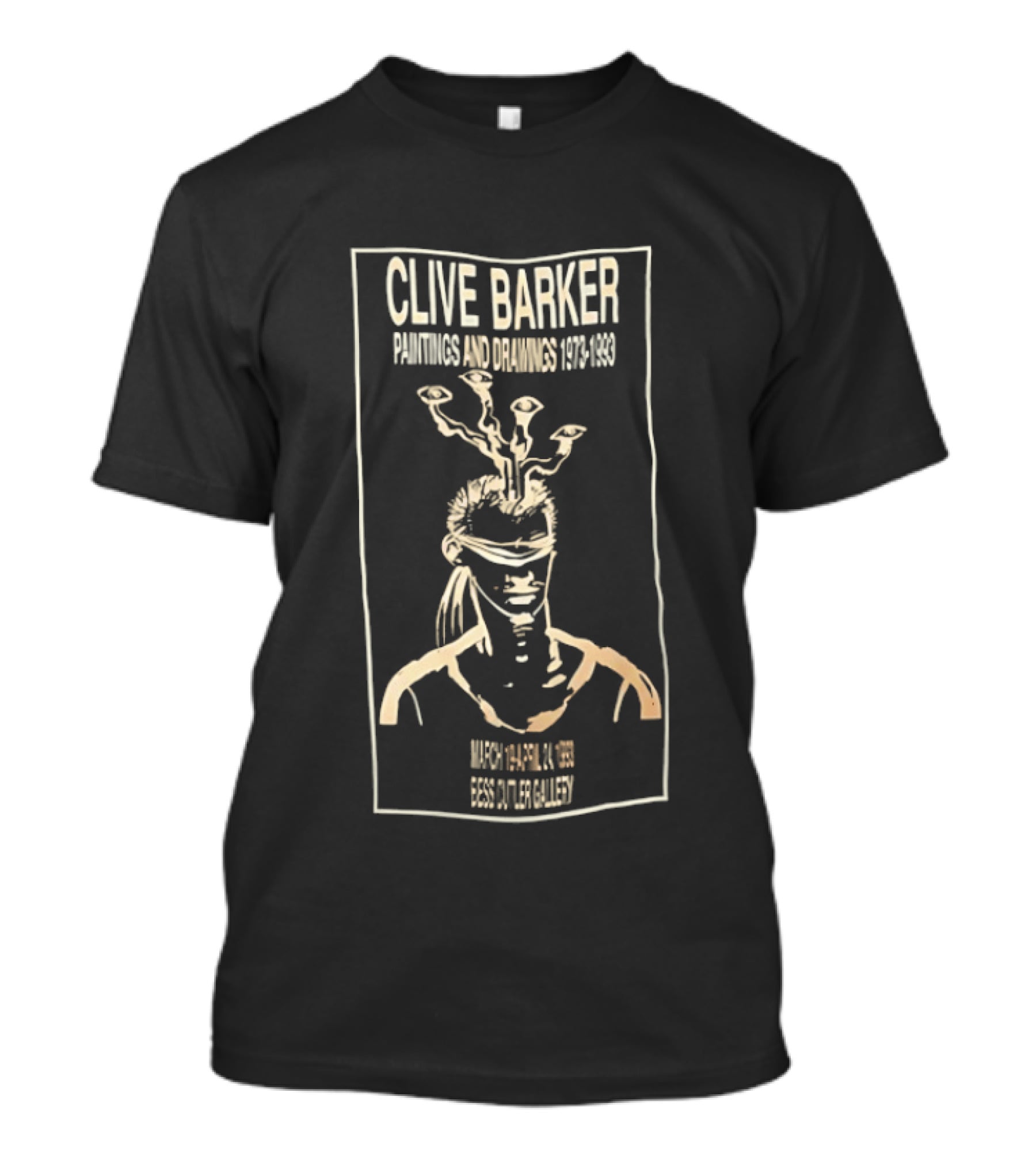 Clive Barker Paintings And Drawings 1973 1983 Black Thorn By Chet Zar CEPHALOMANCER T-Shirt