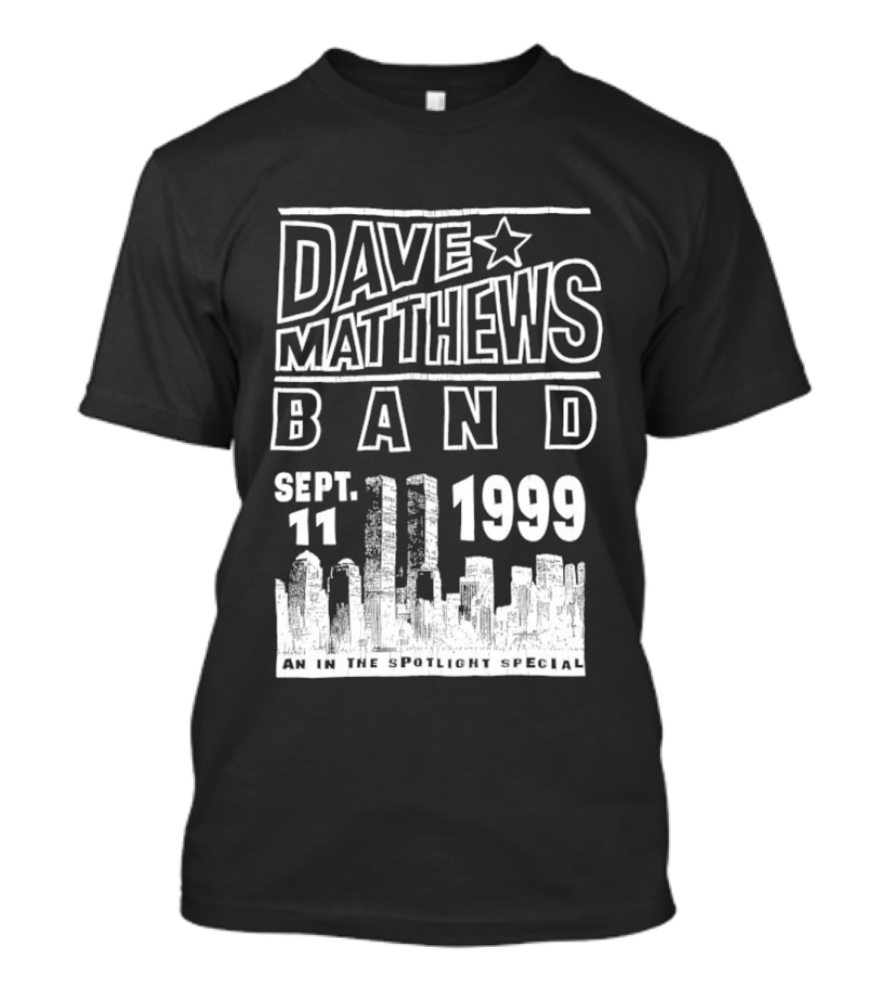 Dave Matthews Band Sept 11 1999 An In The Spotlight Special T-Shirt