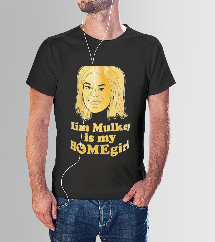Kim Mulkey Is My Homegirl Face Motivational Fan Support T-Shirt